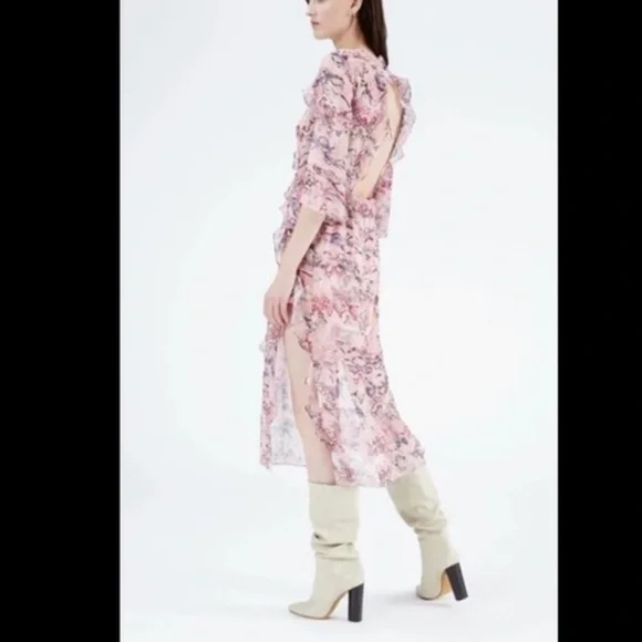 IRO PRINTED DRESS - Picture 4 of 15